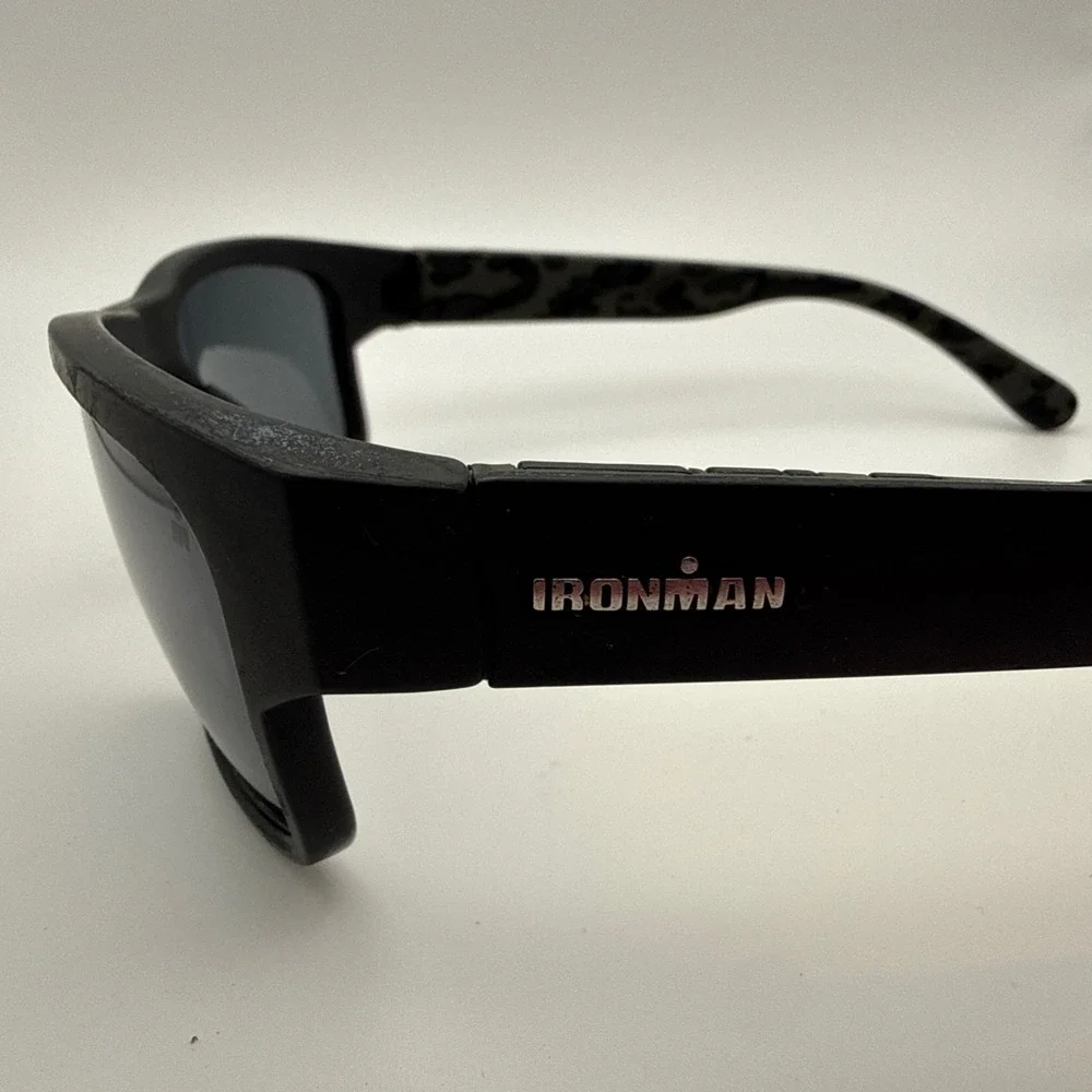 Foster Grant Authentic Matte Black Gray Camo IronmanTrail black Sport Sunglasses